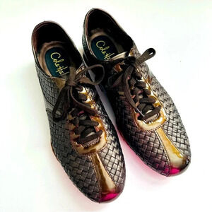 NWOT Cole Haan Bria Nike Air Leather Lace Up Sneakers